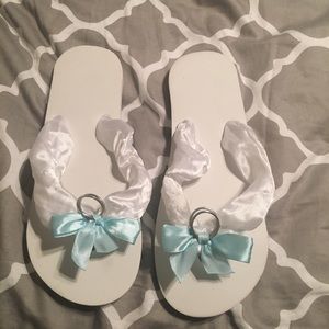 Just married slippers